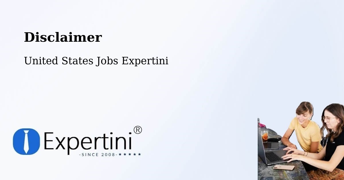Disclaimer – Solvang - United States Jobs Expertini